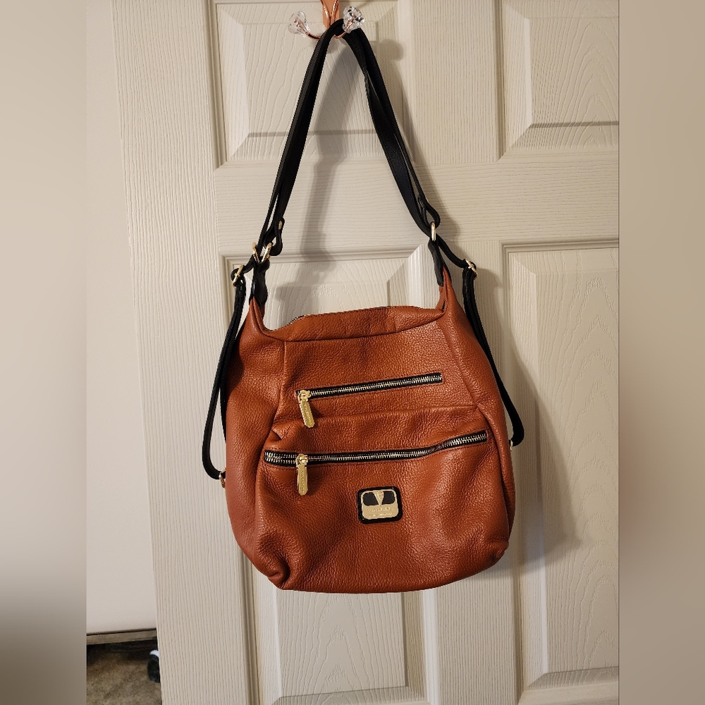 Valentina Brown Convertible Bag
